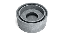 Mini piscina ROTOR in EPS con sfioro aperto - Fullform Preformati